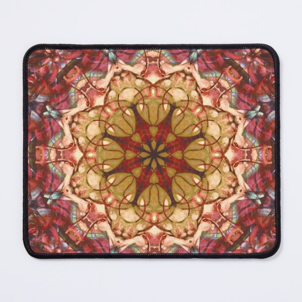 Item preview, Red Boho Art designed and sold by CreatifyArtHub.