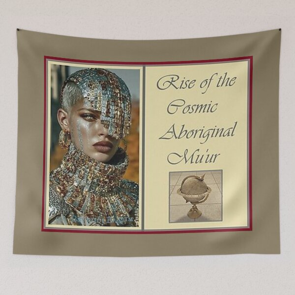 Item preview, Mu’ur (UM) Empire™ al-Benhadiel©™, Rise of the Cosmic Aboriginal Mu'ur, clay background designed and sold by HardyKnitDesign.