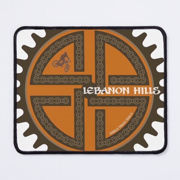 Item preview, LEBANON HILLS SINGLE TRACK MOUNTAIN BIKE TRAIL — MINNESOTA designed and sold by Spokelore.