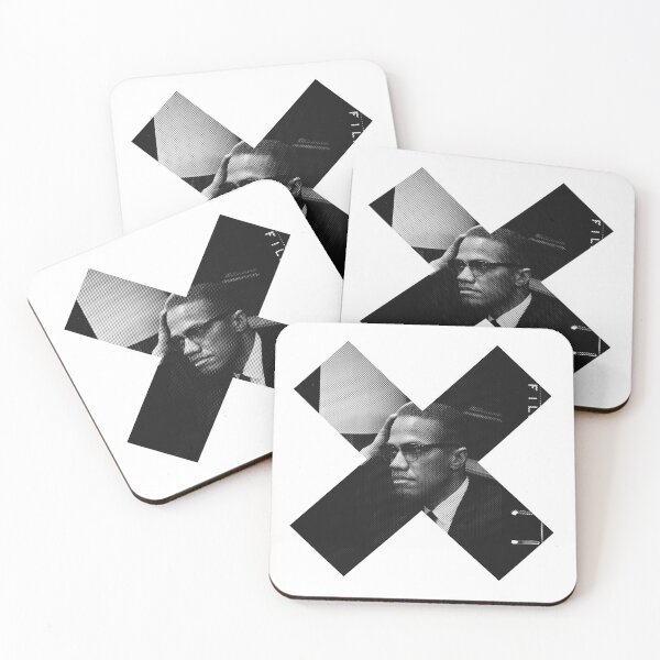 Item preview, Malcolm X designed and sold by Lone Frog.