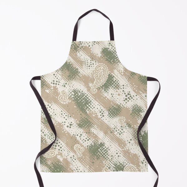 Item preview, Neutral Seamless Pattern – Sage Green Beige Vintage Abstract Texture designed and sold by FlatInkStudio.