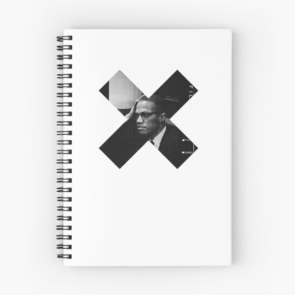 Item preview, Malcolm X designed and sold by Lone Frog.