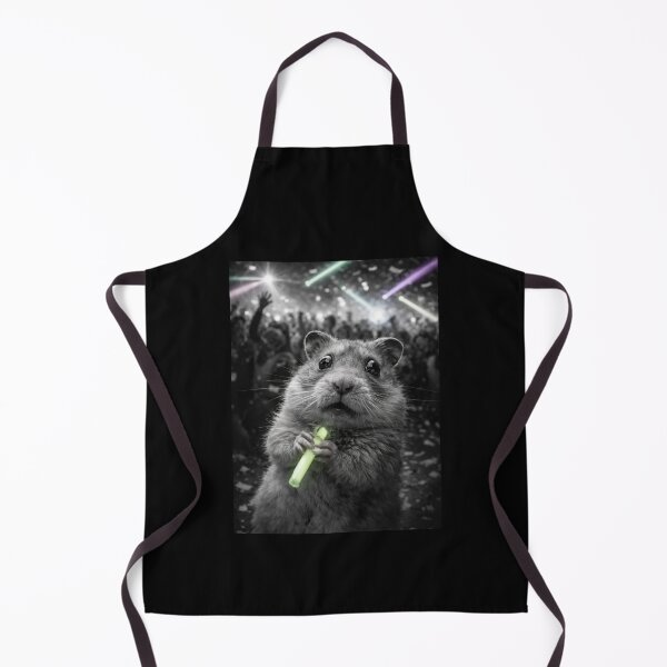 Item preview, Socially Anxious Hamster at a Rave Funny Introvert Humor Gift designed and sold by Say It With Ink.