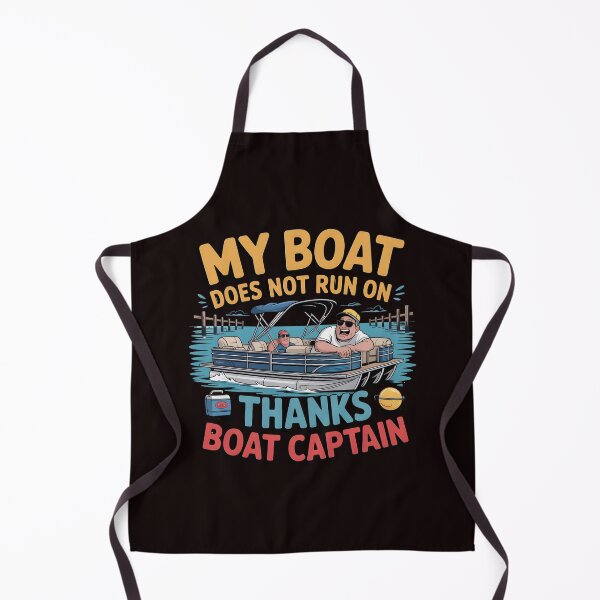 Item preview, My Boat Does Not Run on Thanks Boat Captain Retro Boating Lovers Design designed and sold by Redgiant87x.