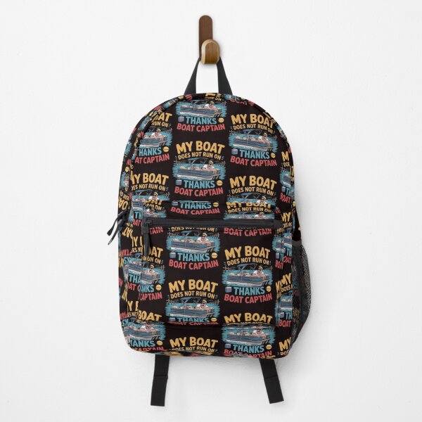 Item preview, My Boat Does Not Run on Thanks Boat Captain Retro Boating Lovers Design designed and sold by Redgiant87x.