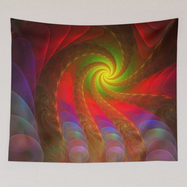 Item preview, Vortex of the Neon Abyss designed and sold by bloorose.