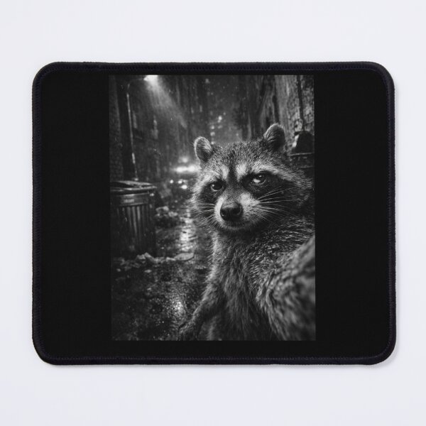 Item preview, Suspicious Raccoon Dark Alley Funny Paranoid Humor Meme Gift designed and sold by Say It With Ink.