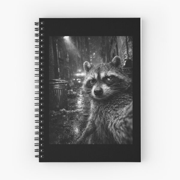 Item preview, Suspicious Raccoon Dark Alley Funny Paranoid Humor Meme Gift designed and sold by Say It With Ink.