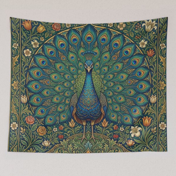 Artikelvorschau, Elegantes Vintage-Boho-Pfauendesign entworfen und verkauft von hollycooper.