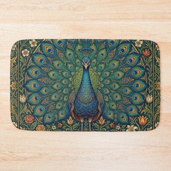 Item preview, Elegant vintage boho peacock design designed and sold by hollycooper.