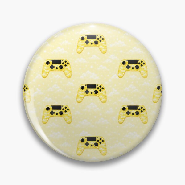 Item preview, Cozy Gamer Dream Pattern - Yellow designed and sold by CraftyPawsSB.