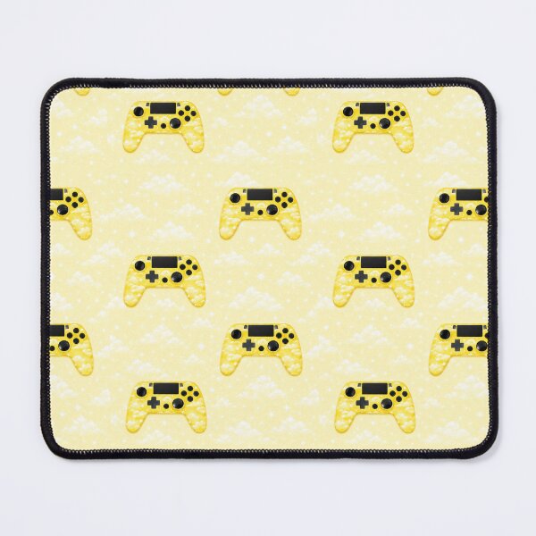 Item preview, Cozy Gamer Dream Pattern - Yellow designed and sold by CraftyPawsSB.