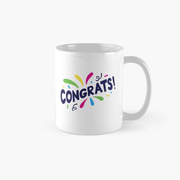 Item preview, Congrats Celebration Achievement Success Milestone designed and sold by RetroMini2026.