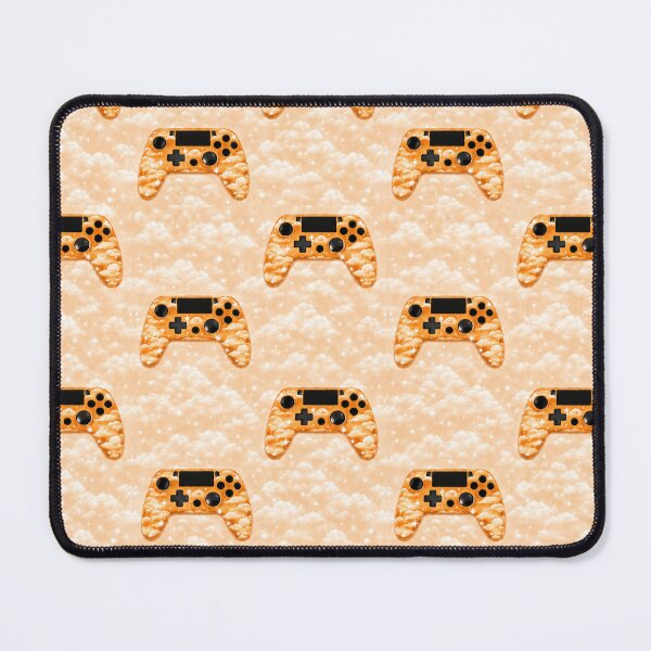 Item preview, Cozy Gamer Dream Pattern - Orange designed and sold by CraftyPawsSB.