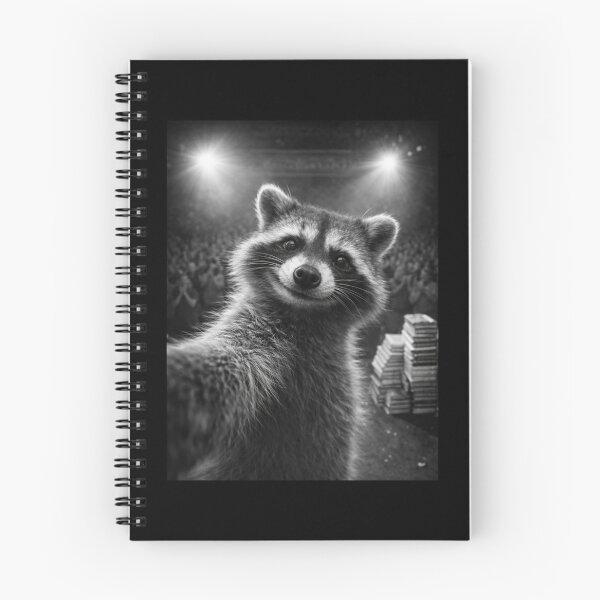 Item preview, Unqualified Life Coach Raccoon Funny Motivational Satire Gift designed and sold by Say It With Ink.