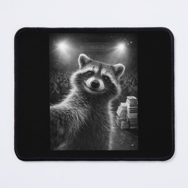 Item preview, Unqualified Life Coach Raccoon Funny Motivational Satire Gift designed and sold by Say It With Ink.