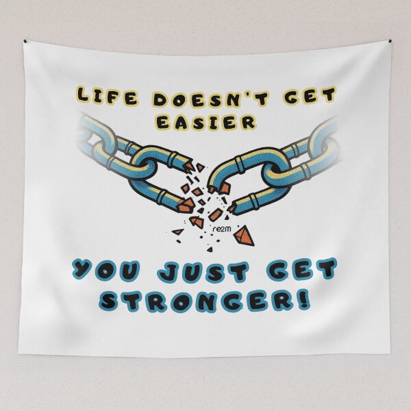 Item preview, You Just Get Stronger Quote designed and sold by re2m.