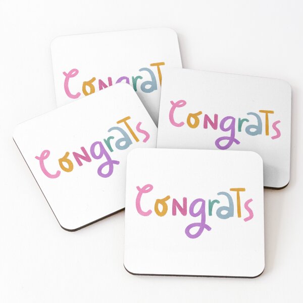 Item preview, Congrats Celebration Achievement Milestone designed and sold by RetroMini2026.
