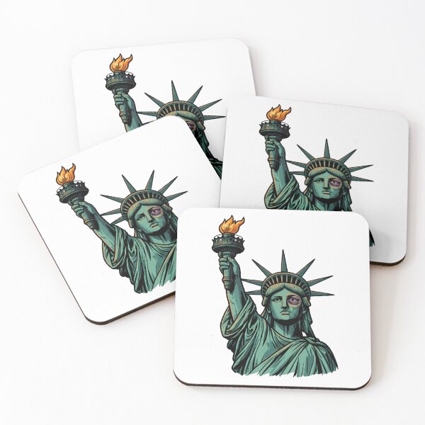 Item preview, Liberty is Being Abused Fight for Freedom Justice NO Trump Dictators USA is a Democracy  designed and sold by BuyShirtsOnline.