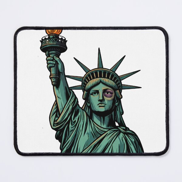 Item preview, Liberty is Being Abused Fight for Freedom Justice NO Trump Dictators USA is a Democracy designed and sold by BuyShirtsOnline.