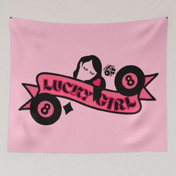 Item preview, Lucky Girl 8 Ball Fortune designed and sold by CDPrintsDesigns.