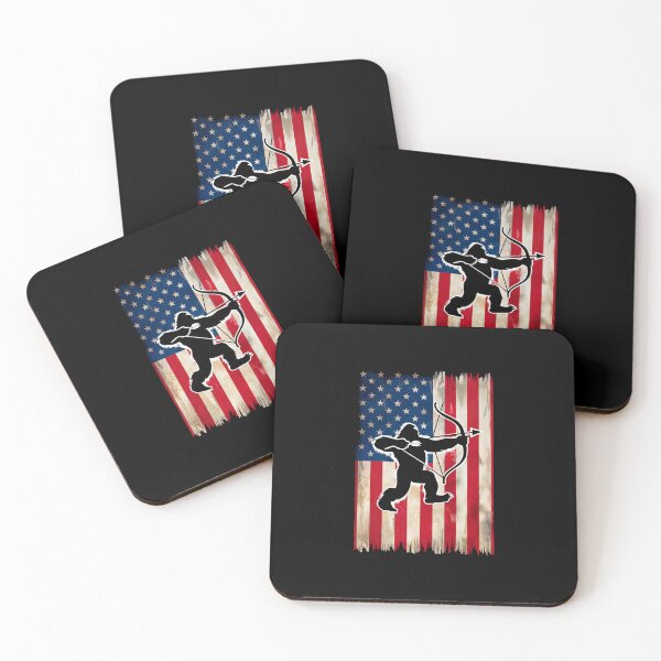 Item preview, Patriotic Archer Flag designed and sold by SiarheiYur.