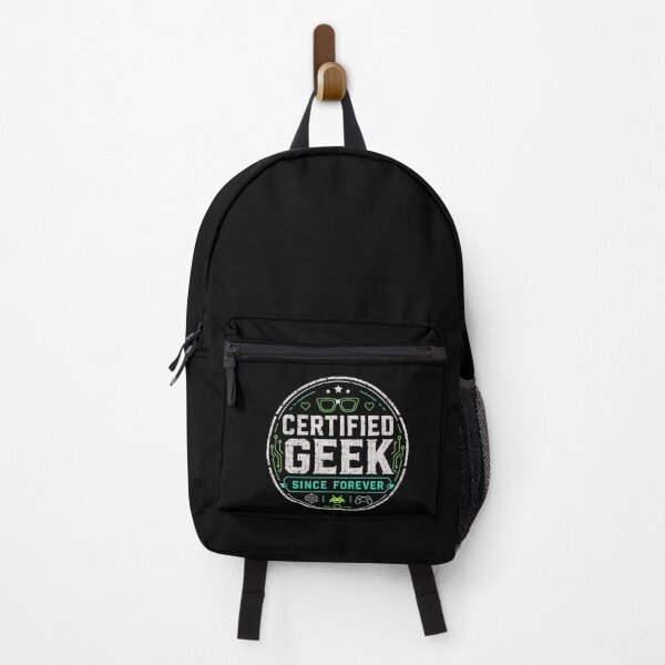 Item preview, Certified Geek Since Forever – Retro Gamer Nerd Badge Design designed and sold by MartBook.
