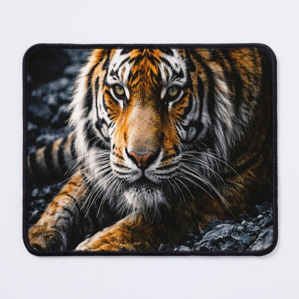 Item preview, Tiger among the Rocks designed and sold by CyndiEpps.