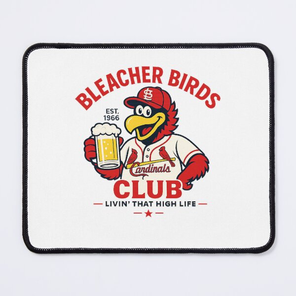 Item preview, STL Bleacher Birds Club Vintage St. Louis Baseball Fan Shirt designed and sold by GhostDawgs.