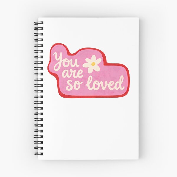 Item preview, You Are So Loved Positive Affirmation Loved Ones Message designed and sold by RetroMini2026.