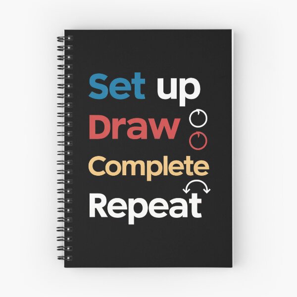Item preview, Set Draw Complete Repeat designed and sold by SiarheiYur.