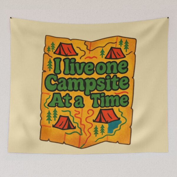 Item preview, One Campsite At A Time designed and sold by JoCoCraftworks.