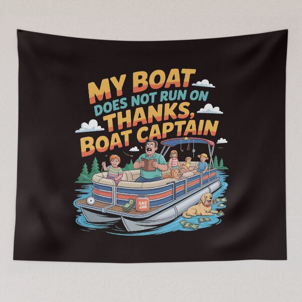 Item preview, My Boat Does Not Run on Thanks Boat Captain Nautical Humor for Boating Lovers designed and sold by Redgiant87x.
