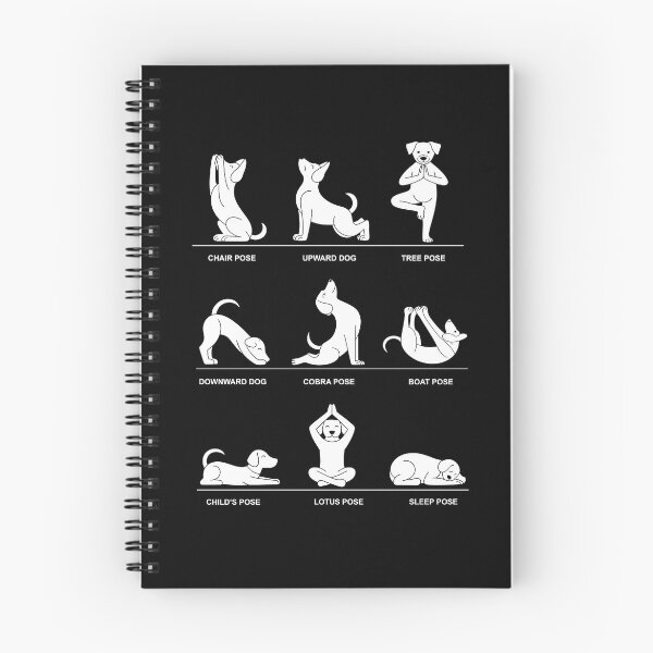 Item preview, Funny Dog Yoga Poses Dog Lover Gift for Yoga Fans designed and sold by Say It With Ink.