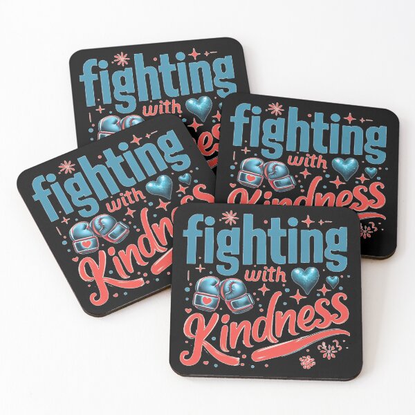 Item preview, Fighting with kindness - boxing gloves designed and sold by Stefrait-7.
