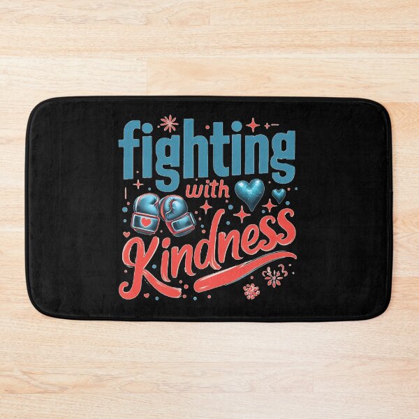 Item preview, Fighting with kindness - boxing gloves designed and sold by Stefrait-7.
