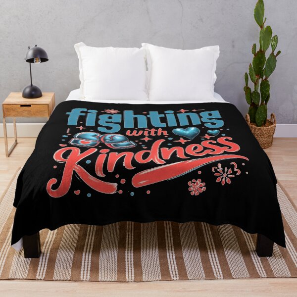 Item preview, Fighting with kindness - boxing gloves designed and sold by Stefrait-7.