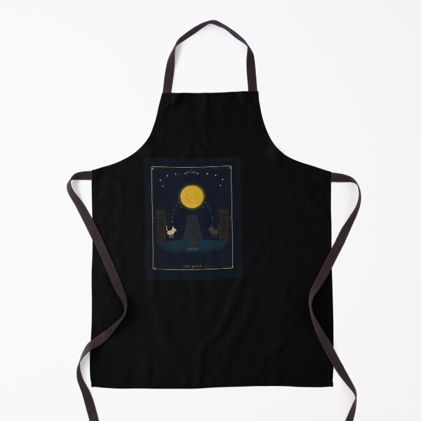 Item preview, Vintage Tarot Ay Kartı Gotik Sanat Baskısı designed and sold by Kupeliemre.