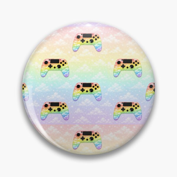Item preview, Cozy Gamer Dream Pattern - Rainbow designed and sold by CraftyPawsSB.