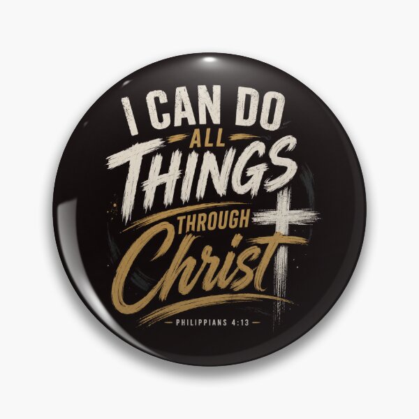 Item preview, I Can Do All Things Through Christ Christian | Philippians 4:13 Faith Design designed and sold by NapoliApparel.