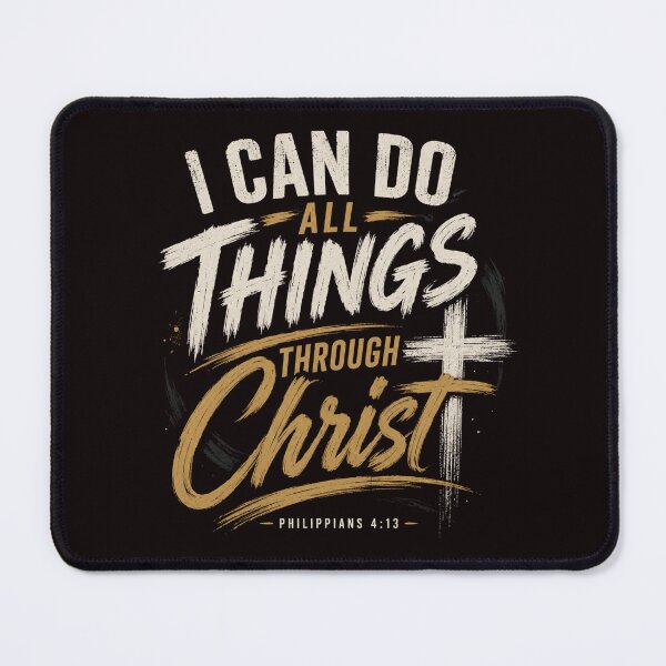 Item preview, I Can Do All Things Through Christ Christian | Philippians 4:13 Faith Design designed and sold by NapoliApparel.
