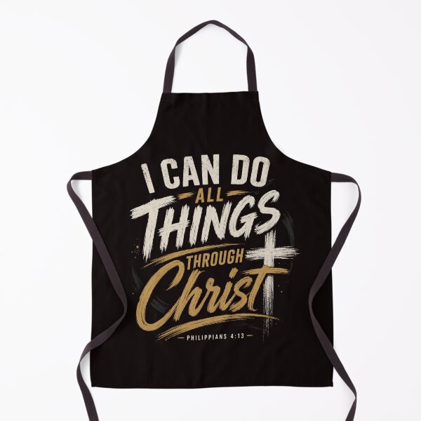 Item preview, I Can Do All Things Through Christ Christian | Philippians 4:13 Faith Design designed and sold by NapoliApparel.