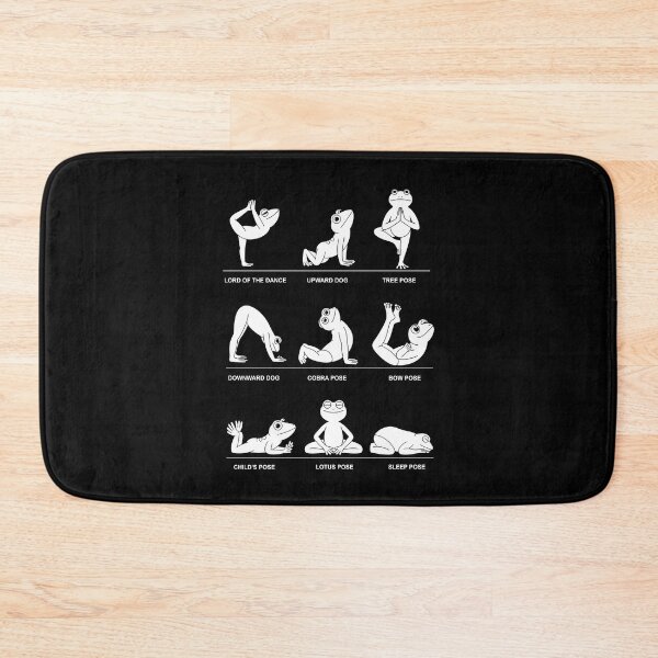 Item preview, Funny Frog Yoga Poses Frog Lover Gift for Yoga Fans designed and sold by Say It With Ink.