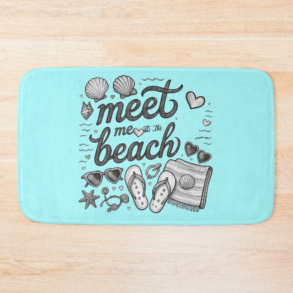 Item preview, meet me at the beach - beach items designed and sold by Stefrait-7.