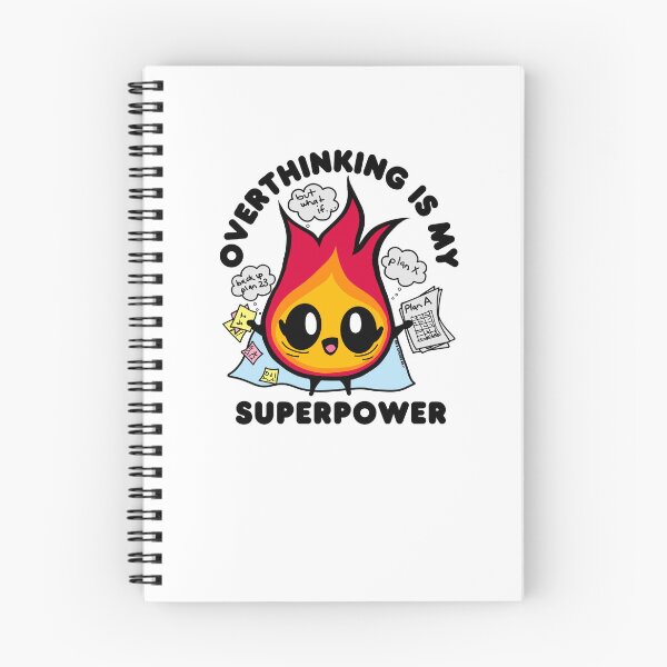 Item preview,     Overthinking Is My Superpower designed and sold by Dr. B Sticker Rx.
