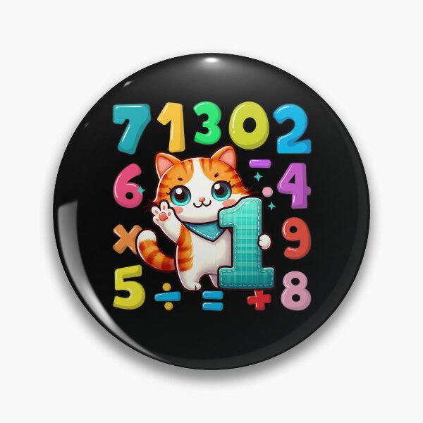 Item preview, Cat Number Day Cute Kawaii Kitten Maths Teacher Student School designed and sold by Antdoodle.