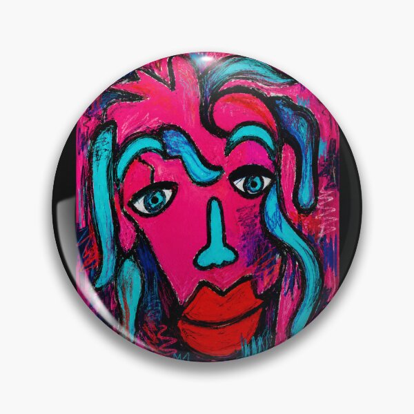 Item preview, Neon Tribal Neo Expressionist Wanderer designed and sold by ZunZunArt.