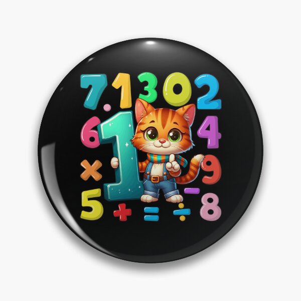 Item preview, Cat Number Day Cute Kawaii Kitten Maths Teacher Student School designed and sold by Antdoodle.