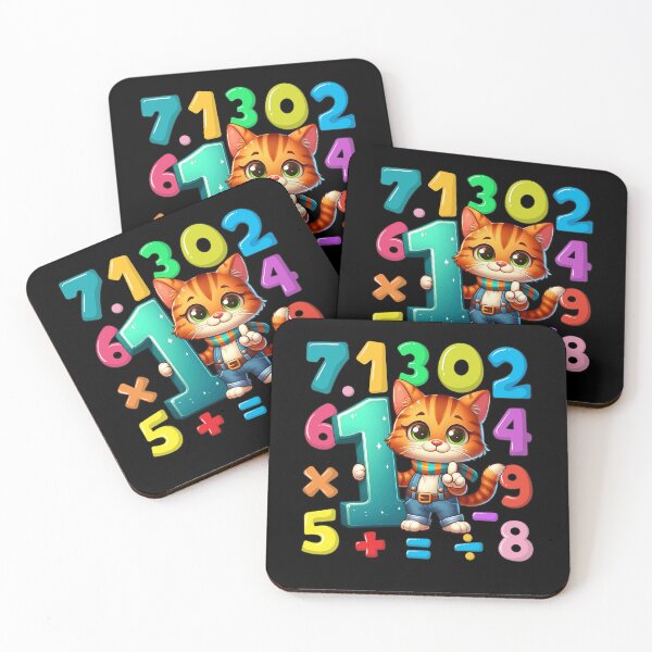 Item preview, Cat Number Day Cute Kawaii Kitten Maths Teacher Student School designed and sold by Antdoodle.