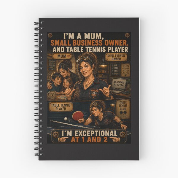 Item preview, Table Tennis Mum Meme designed and sold by Altered Art By Steve.